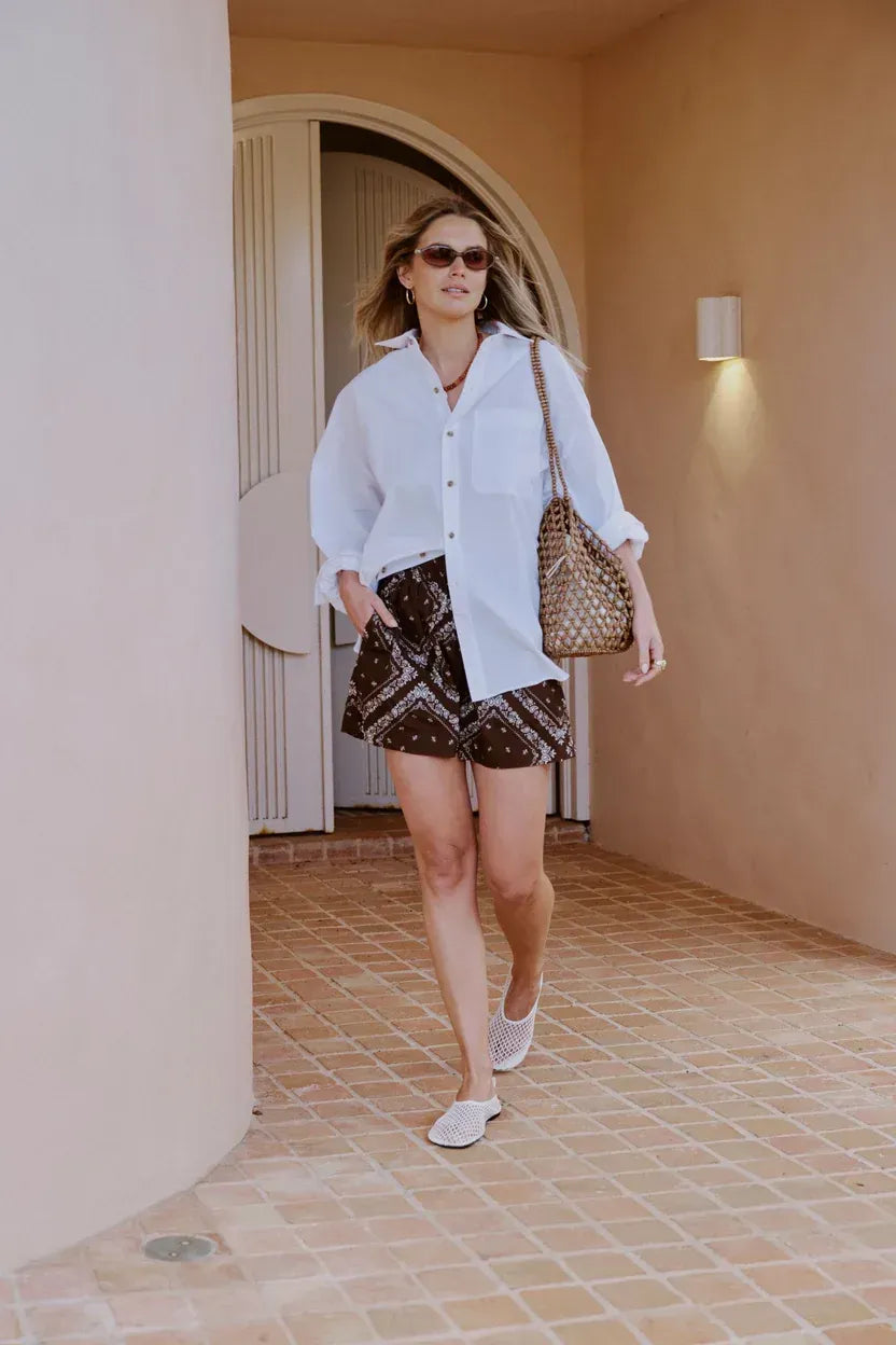 Mila Shorts in Bandana