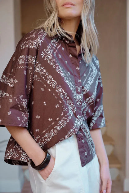 Sarah Boxy Shirt