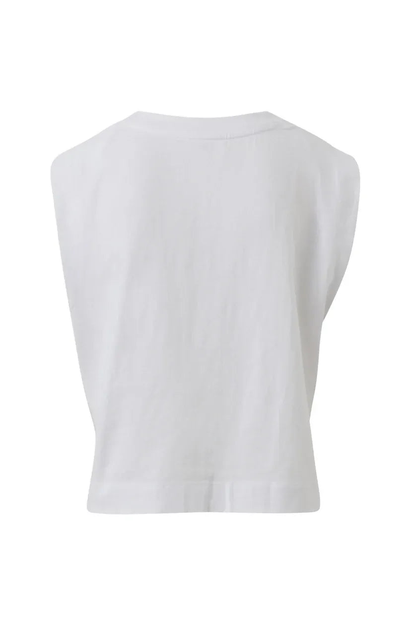 Frankie Tank in White