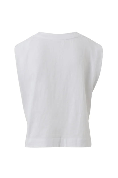 Frankie Tank in White