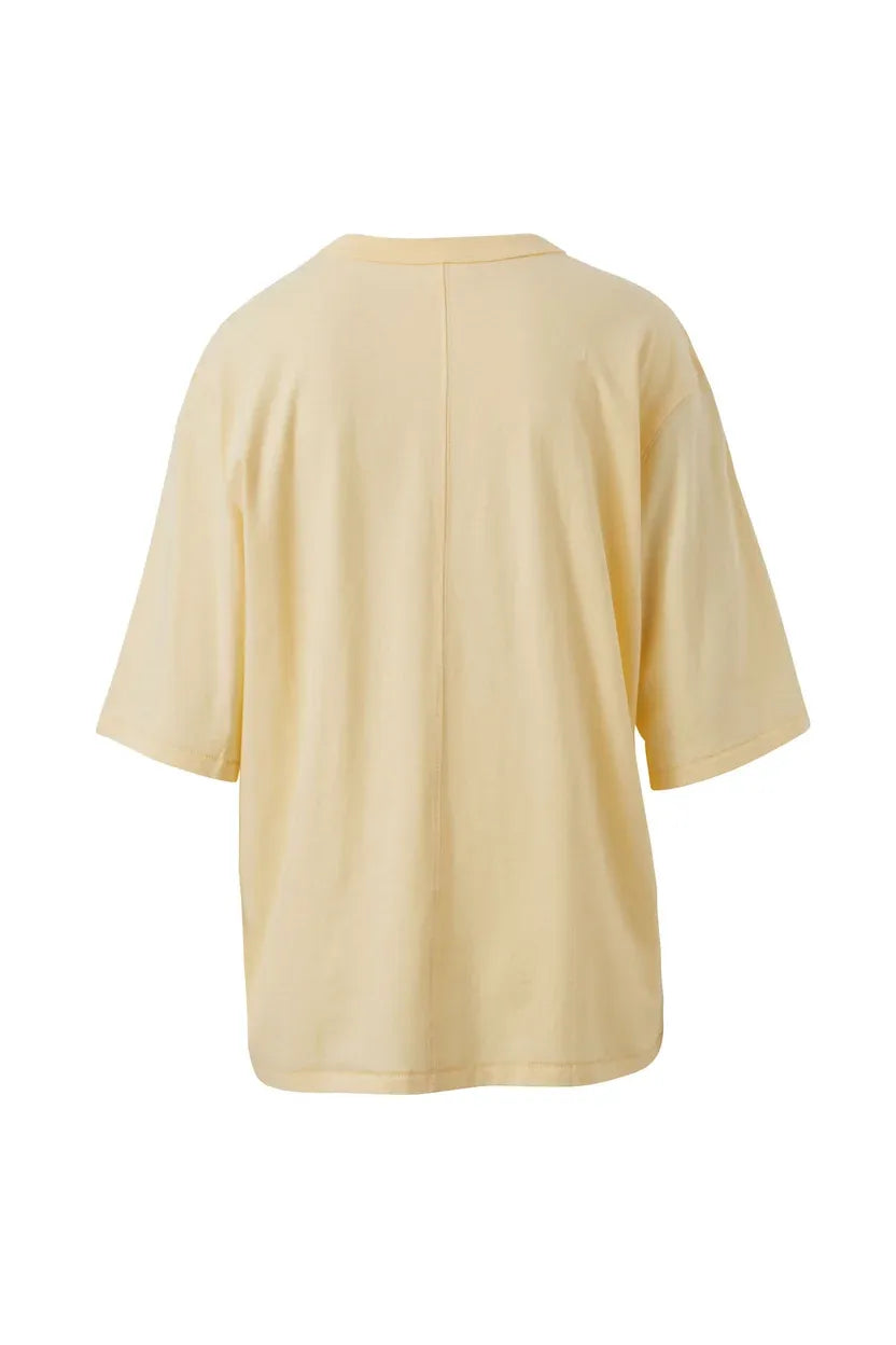 Luna Tee in Butter Golden Hour