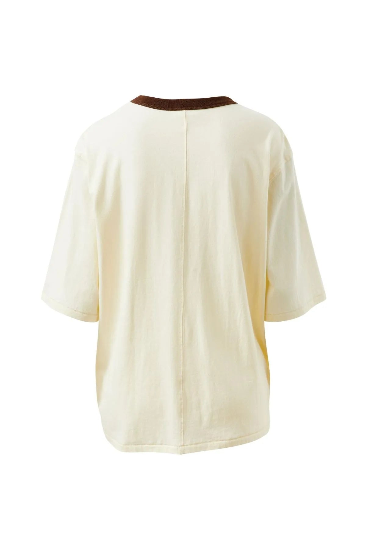 Luna Oversized Tee in Milk / Le Mer