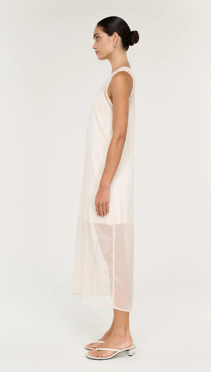 Aria Sheer Layered Midi Dress