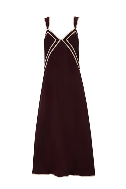 Sancia The Haven Dress in Sangria