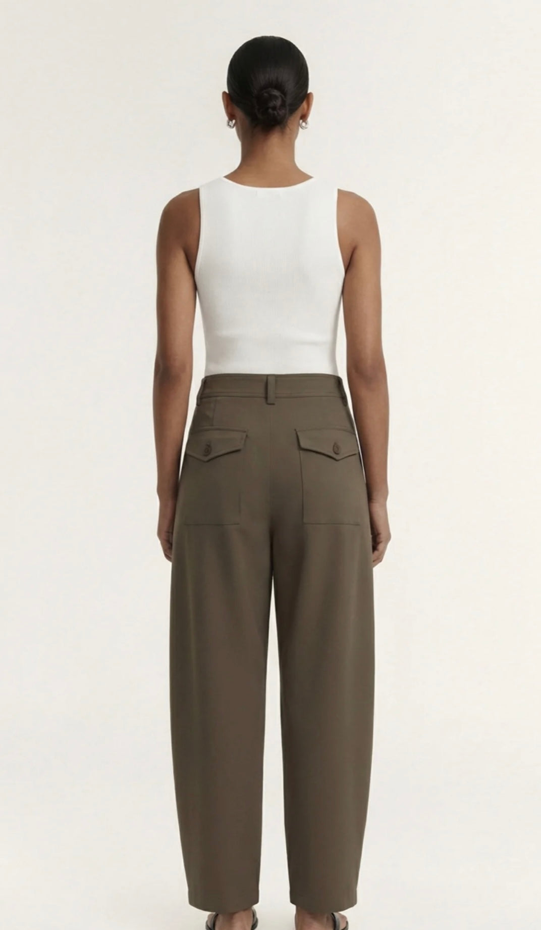 Alto Barrel Pant - Olive