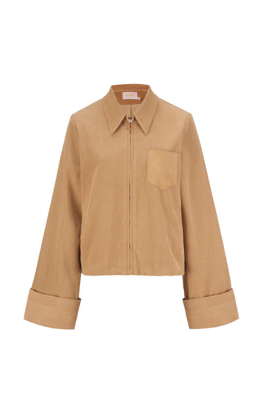 Sancia Lennon Jacket in Casper Cord