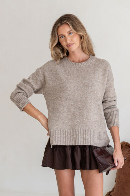 Canyon Knit - Warm Beige