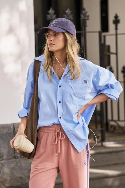 Peta Shirt - Sky Blue
