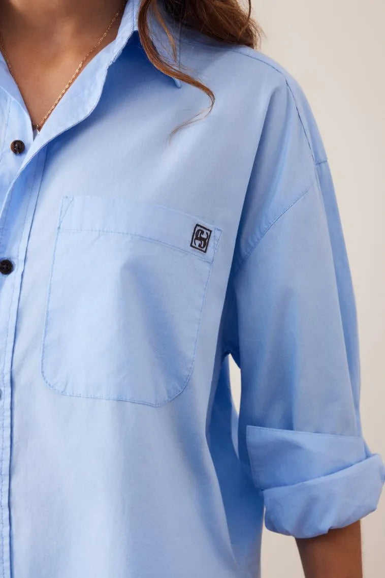 Peta Shirt - Sky Blue