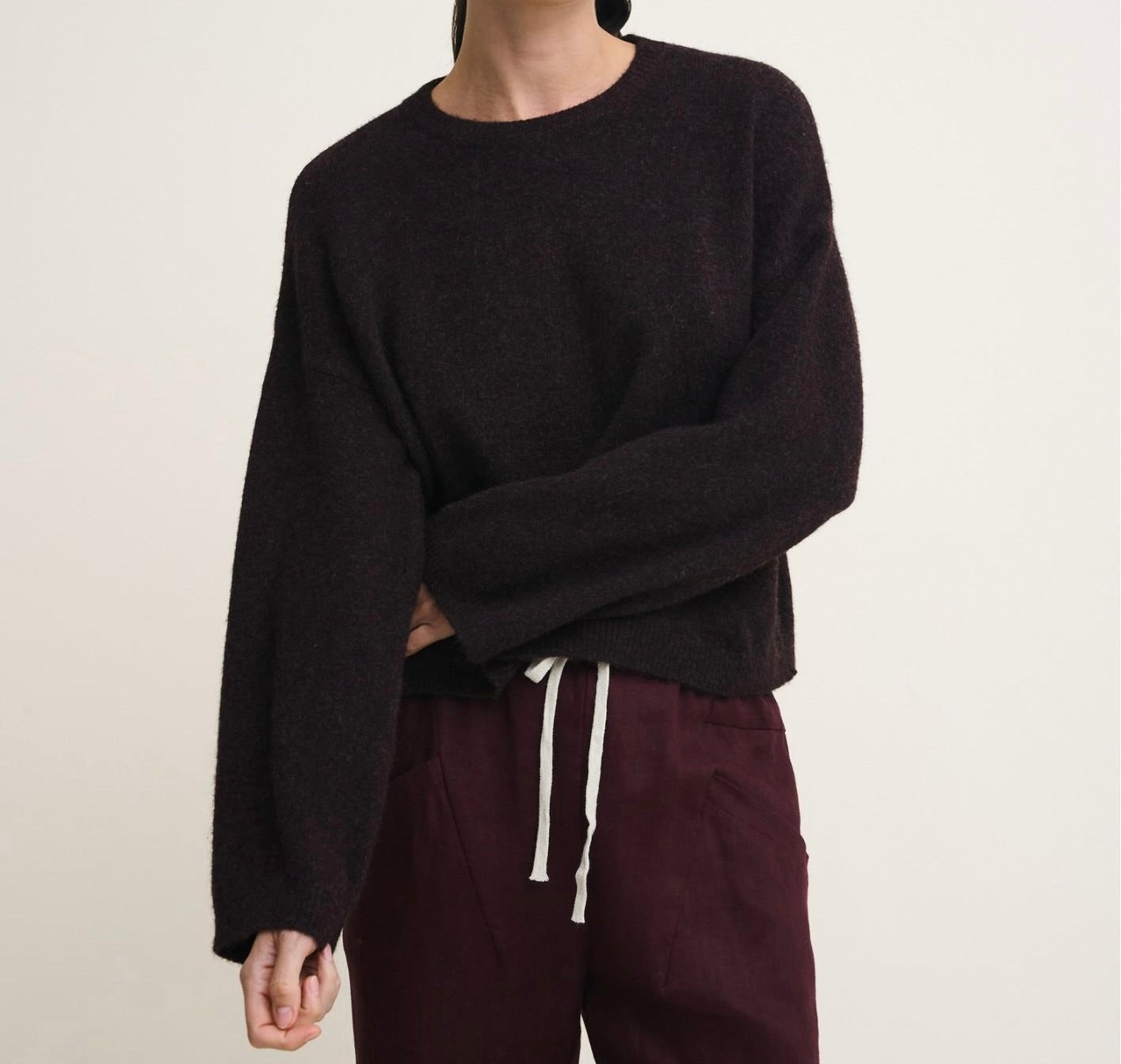 Little Lies Otto Jumper - Rich Chocolate