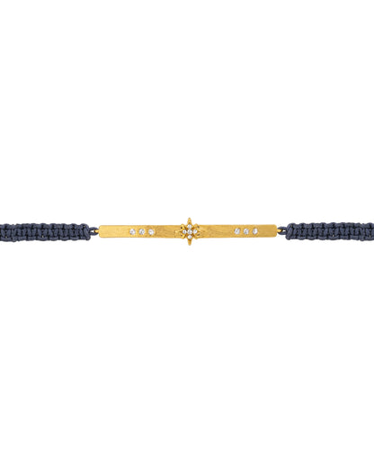 Blue Diwali Link Bracelet