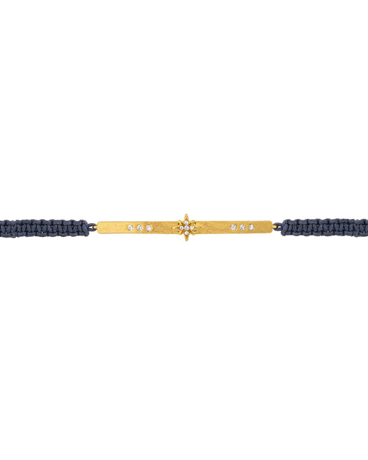 Blue Diwali Link Bracelet