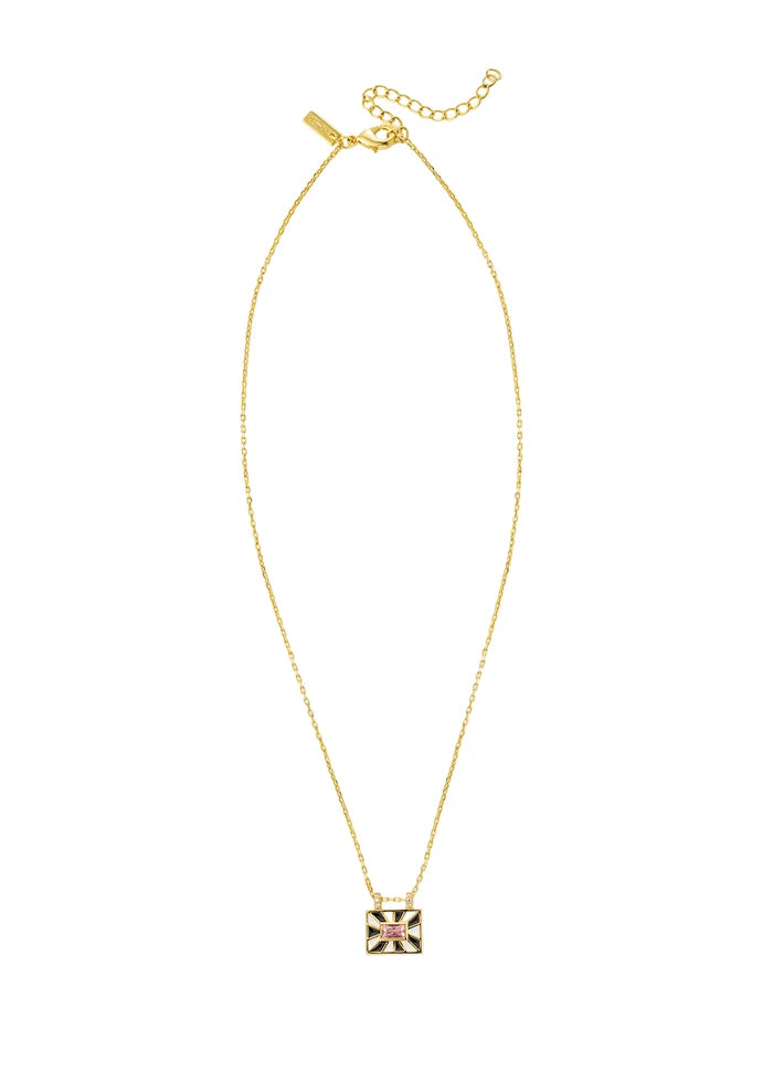 Black and White El Paso Necklace