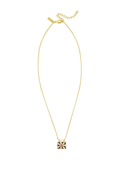 Black and White El Paso Necklace