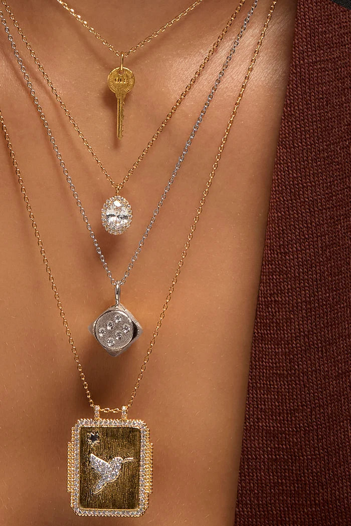 Game Necklace in Silver