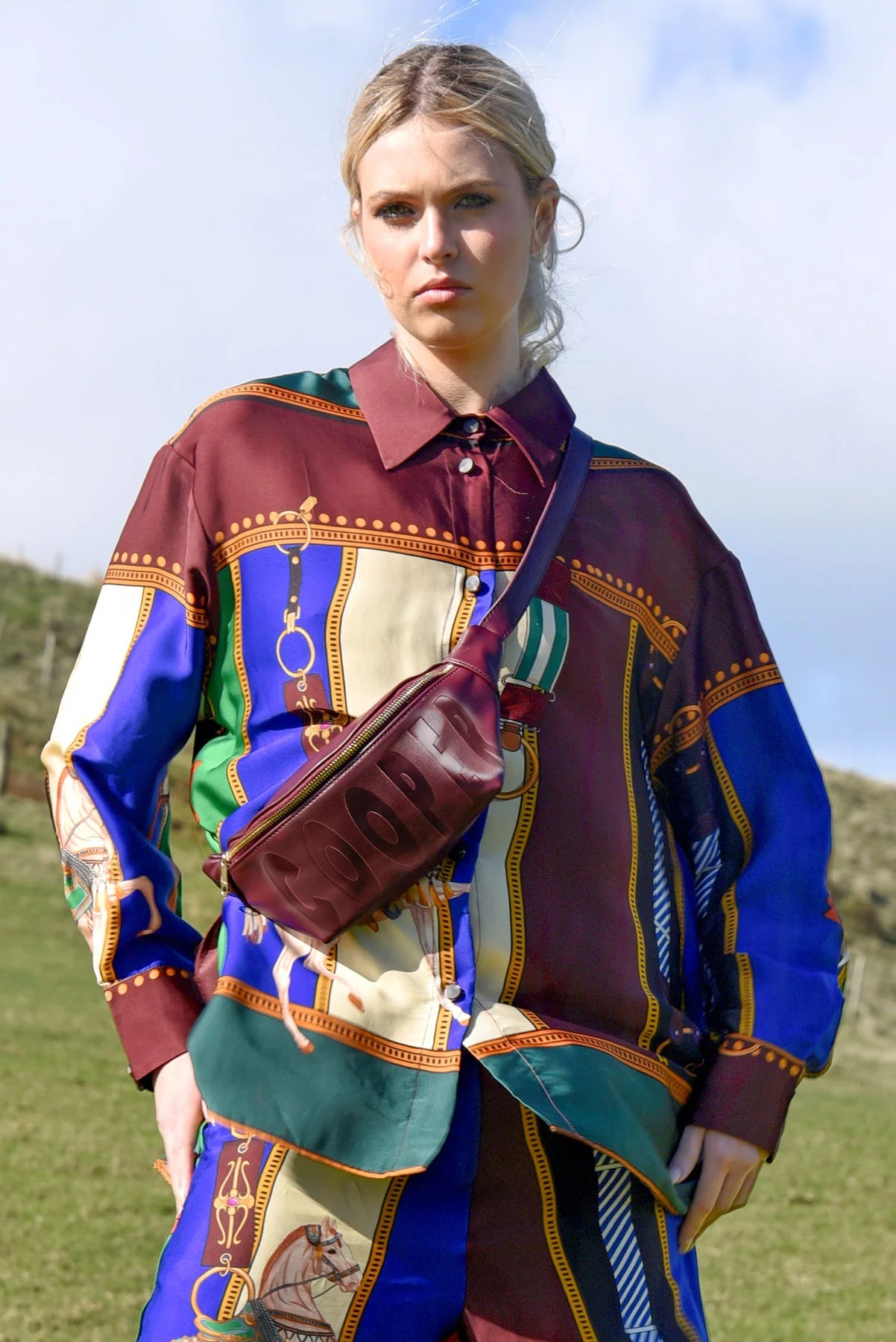 Come Across Bag in Maroon