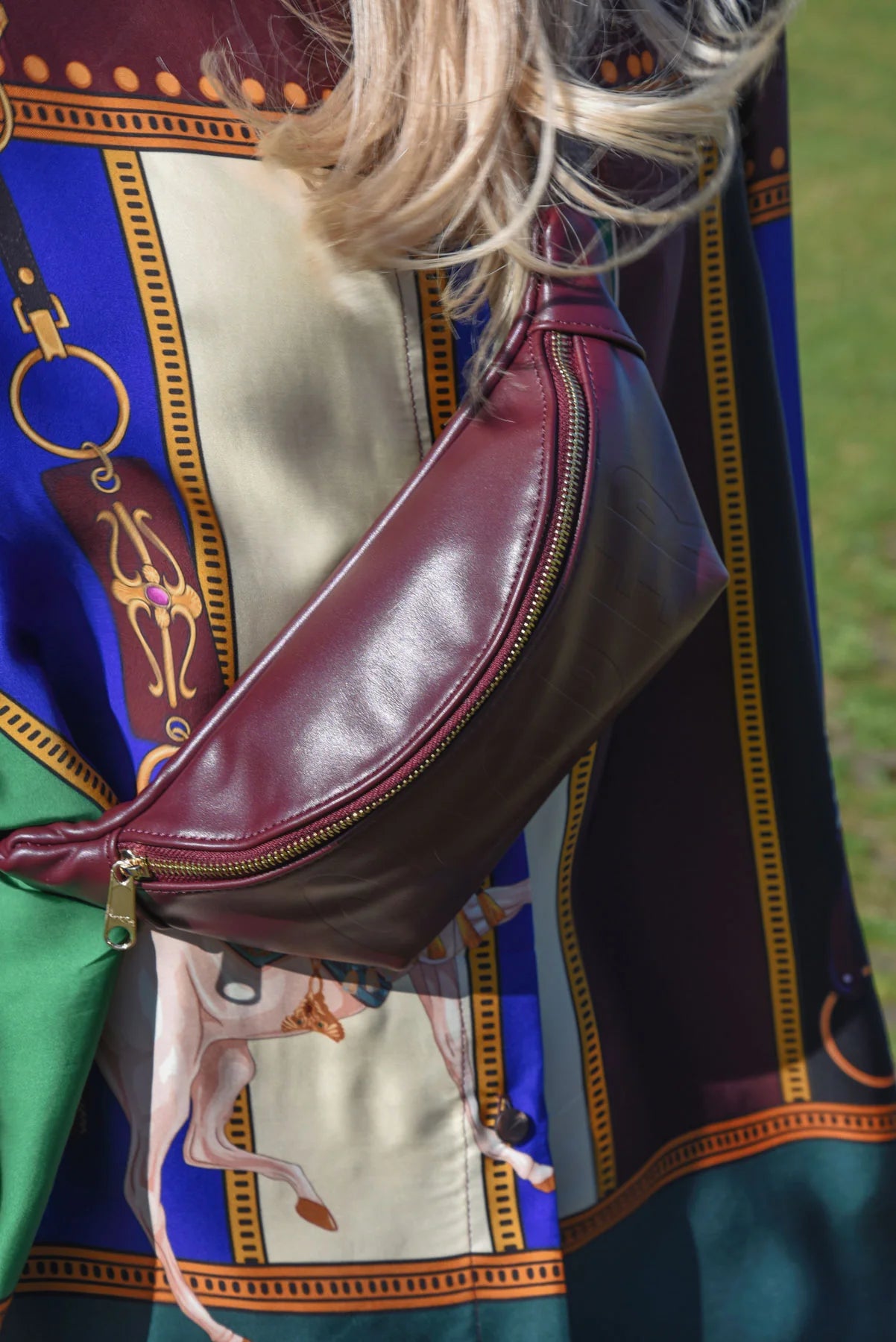 Come Across Bag in Maroon