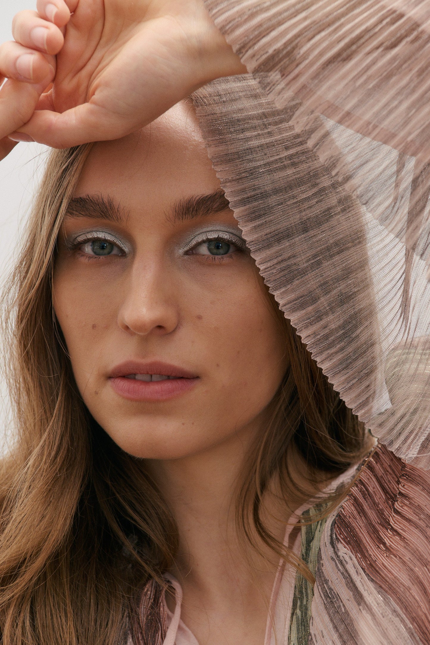 Crystalline Blouse - Shimmering Dawn Light