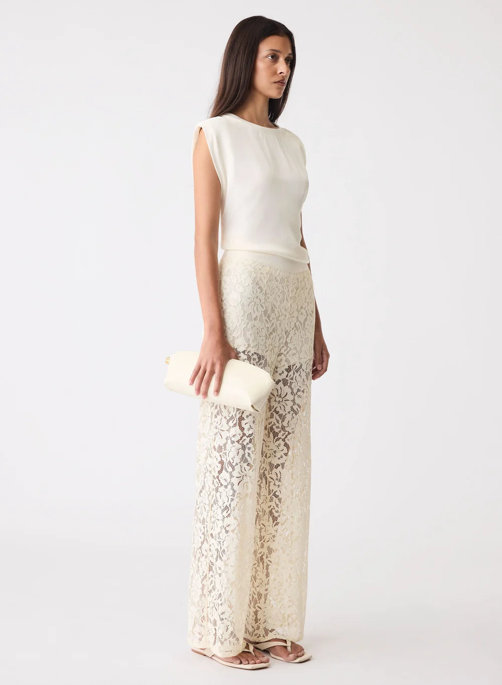 Parmount Tee in Ivory