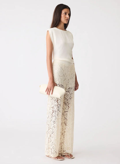 Parmount Tee in Ivory