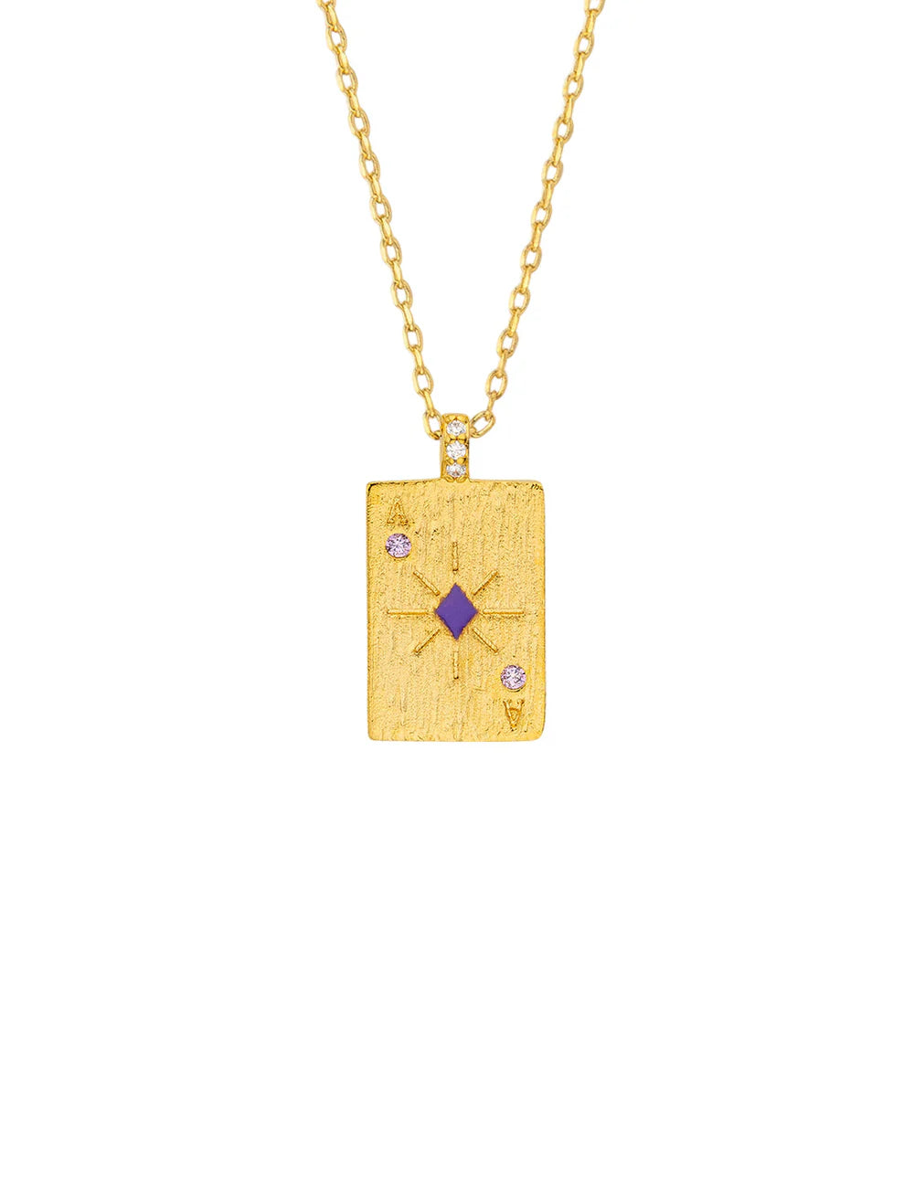 Ace of Diamonds Necklace