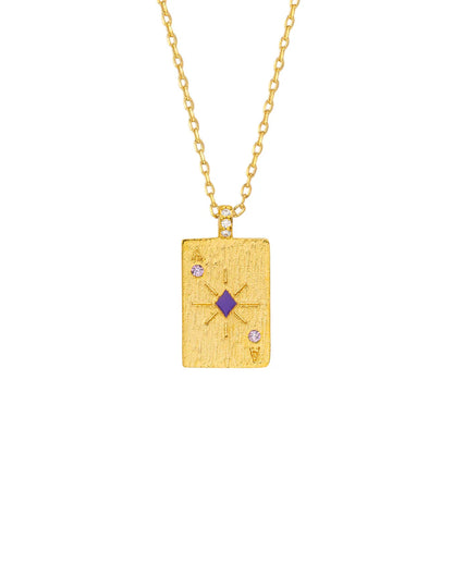 Ace of Diamonds Necklace