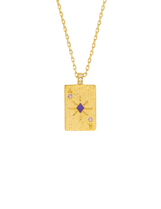 Ace of Diamonds Necklace