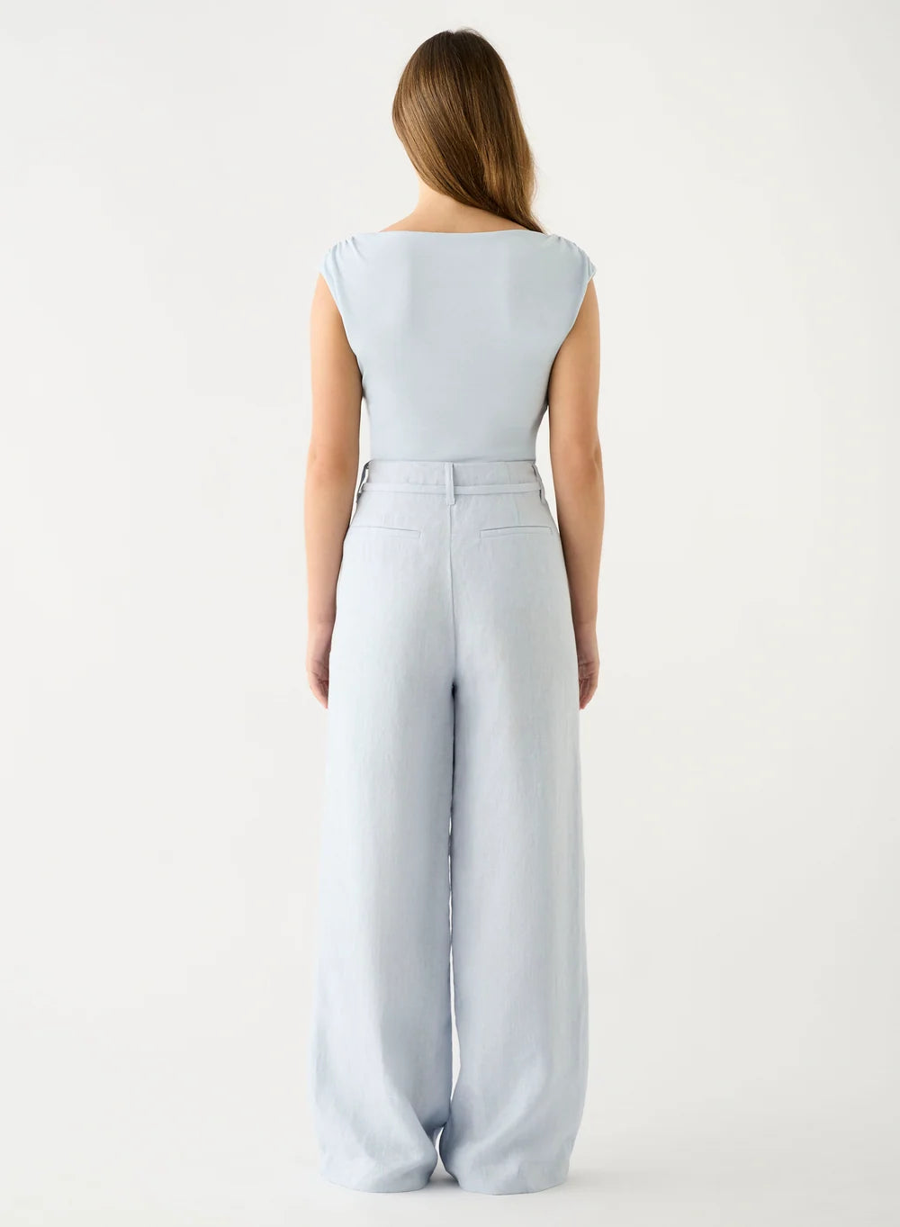 Charter Top in Ice Blue
