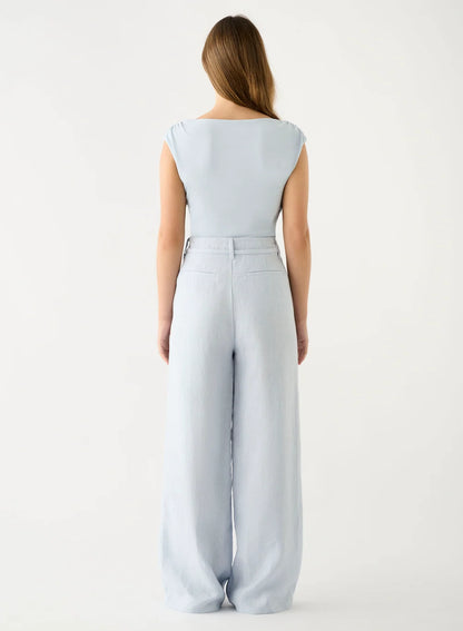 Charter Top in Ice Blue