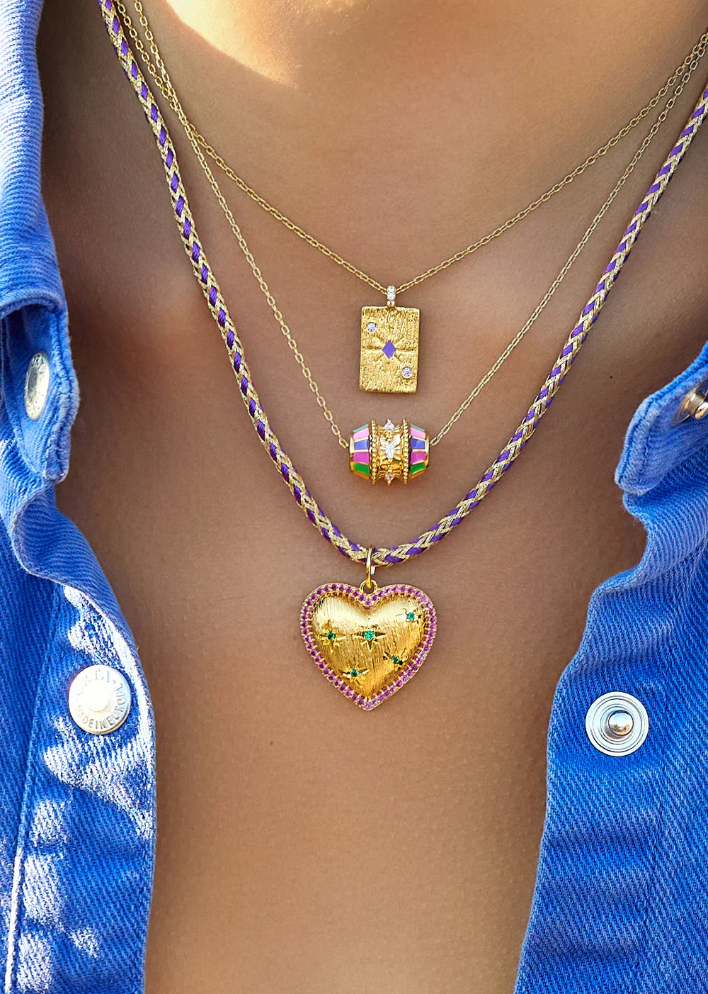 Big Fun Heart Necklace