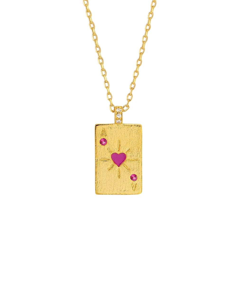 Ace of Hearts Necklace
