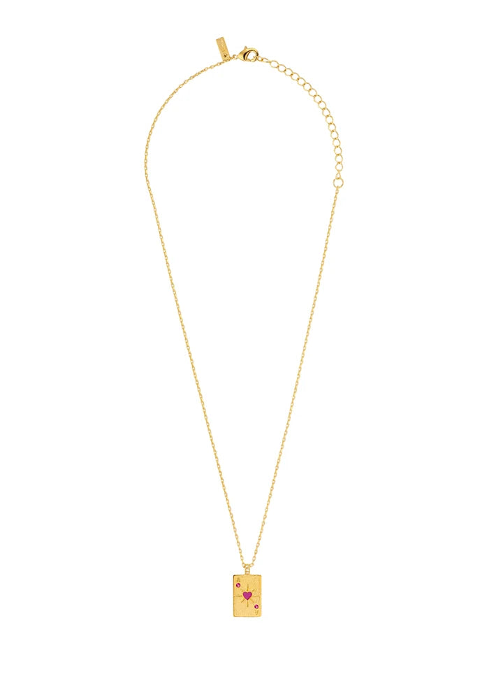 Ace of Hearts Necklace