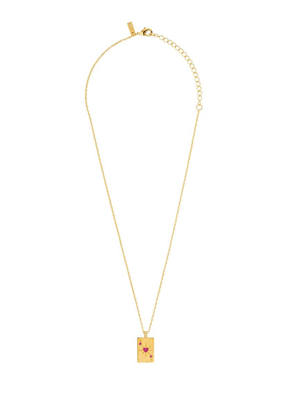 Ace of Hearts Necklace