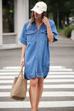 Ceres Life Relaxed Shirt Dress