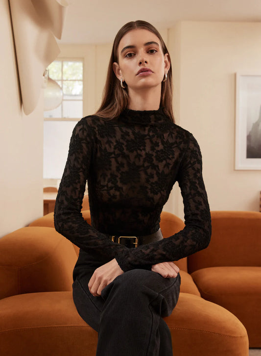 Esmaee Forgiven Top - Black