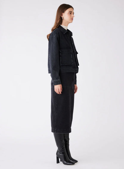 Esmaee Dynamite Denim Skirt