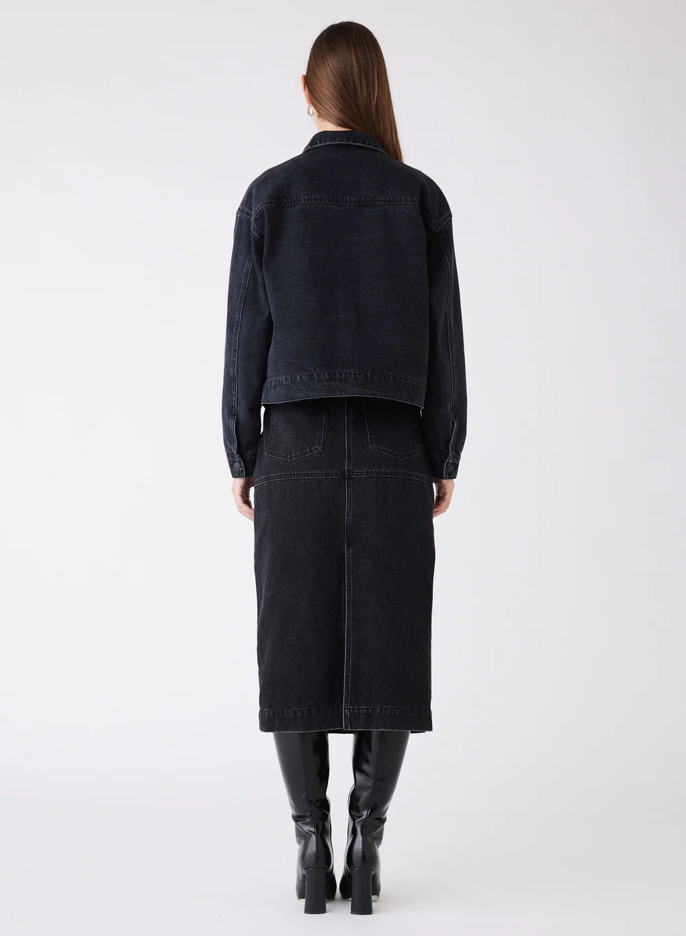 Esmaee Dynamite Denim Skirt