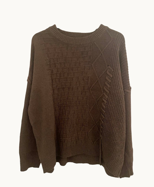 Little Lies Ari Knit in Chocolate