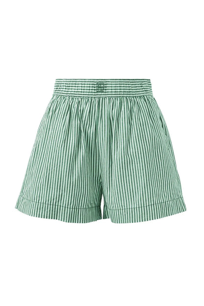 Ceres Life Lounge Short in Kelly Green Stripe