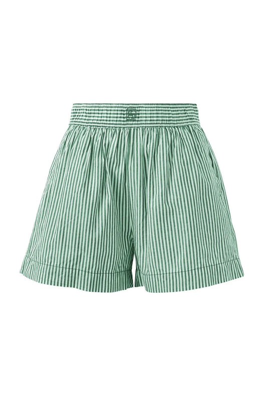 Ceres Life Lounge Short in Kelly Green Stripe