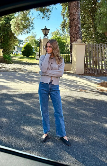 Ceres Life Blake Straight Leg Jeans in Fresh Indigo
