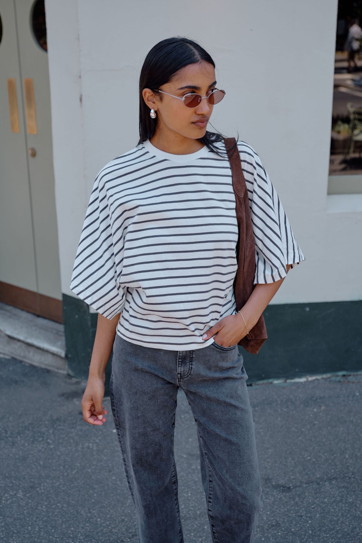 Lucy Relaxed Sleeve Tee by Ceres Life