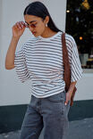 Lucy Relaxed Sleeve Tee by Ceres Life