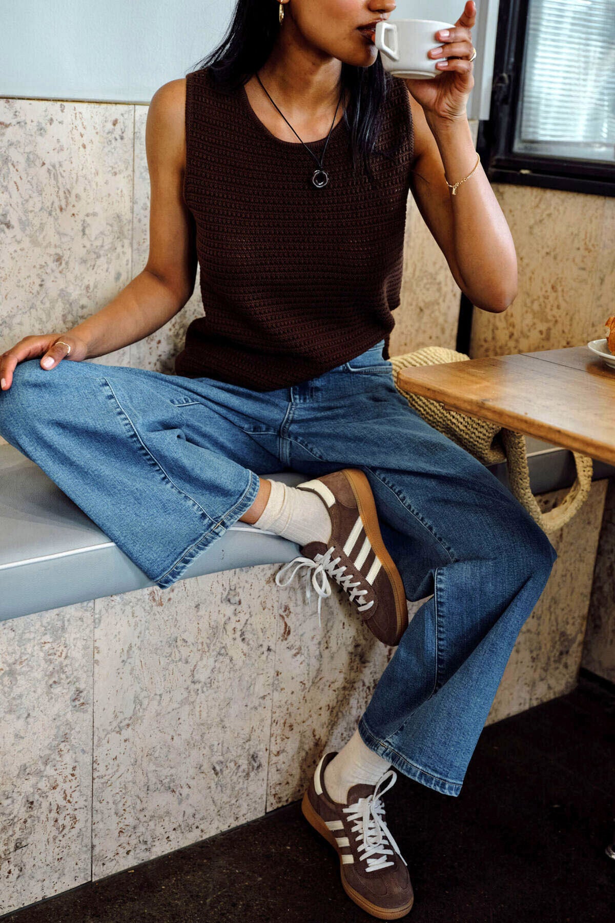 Margot Mesh Knit Tank