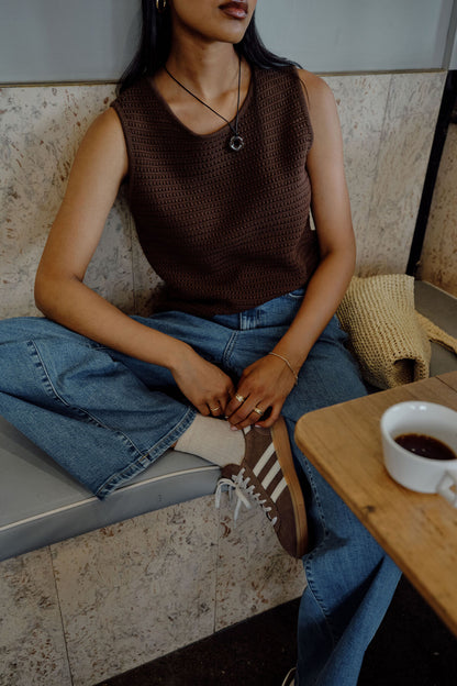 Margot Mesh Knit Tank