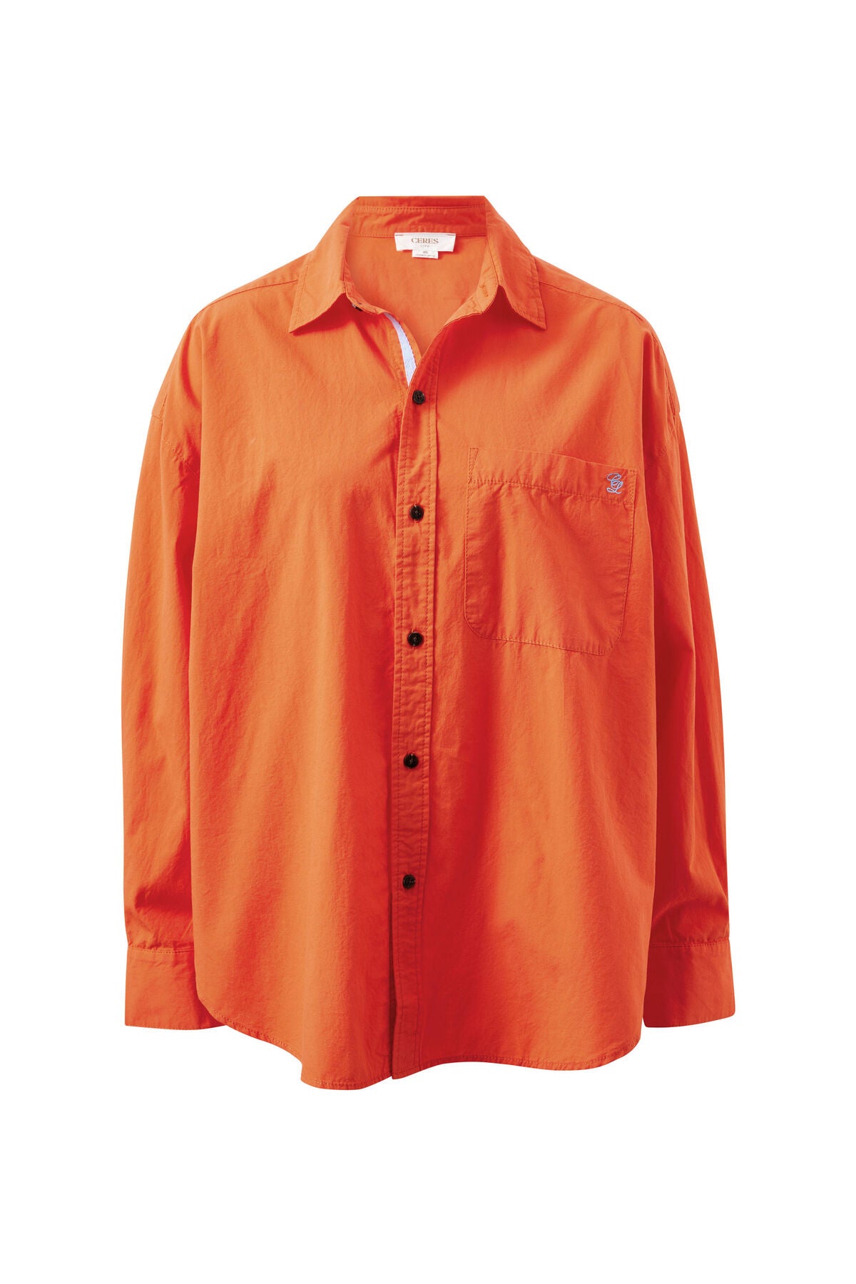 Peta Oversized Shirt in Flame Vacay by Ceres Life
