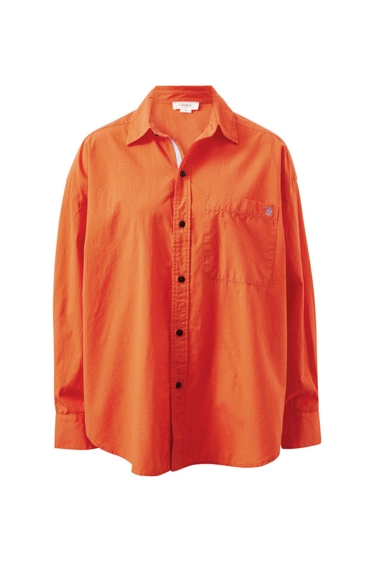 Peta Oversized Shirt in Flame Vacay by Ceres Life