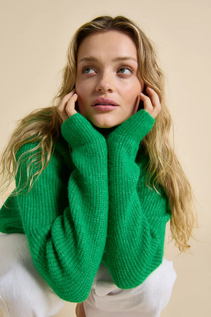 Little Lies Olivia Cardigan in Green