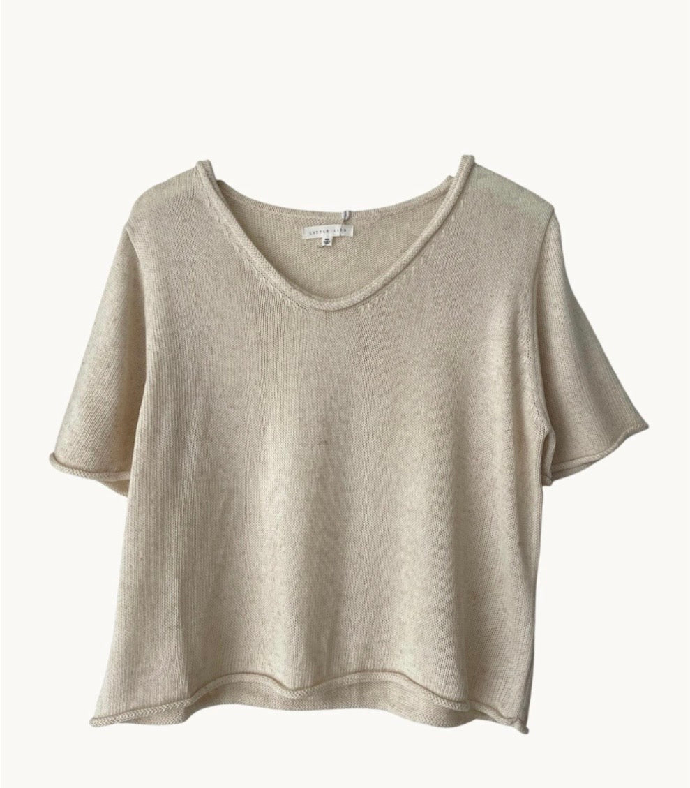 Little Lies Scoop Spring Tee