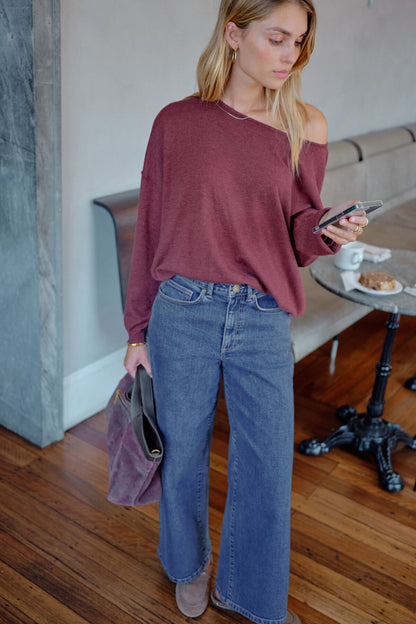 Evie Wide Leg Jeans in Fresh Indigo by Ceres Life